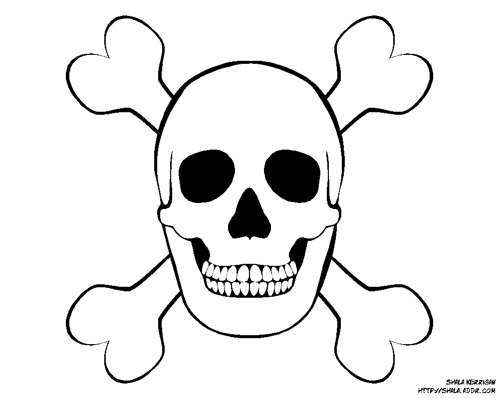 pirate coloring pages templates - photo #32